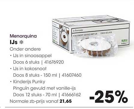 Menorquina IJs