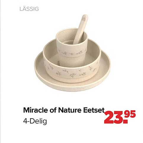 Miracle of Nature Eetset 4-Delig
