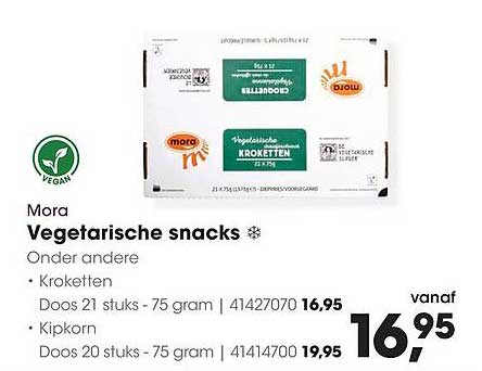 Mora Vegetarische snacks