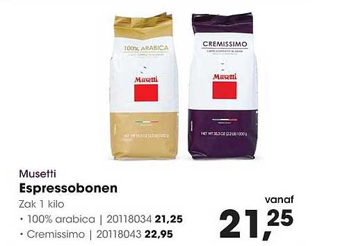 Musetti Espressobonen