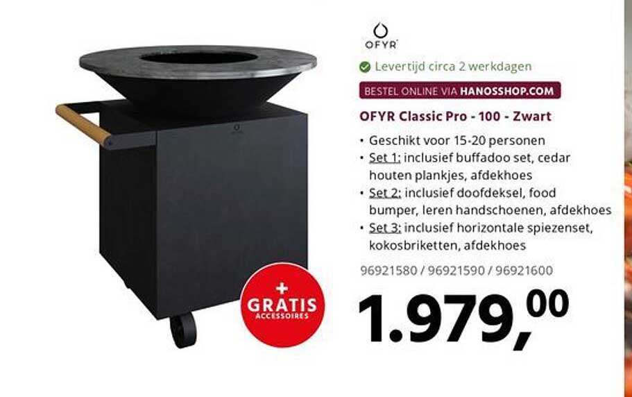 OFYR Classic Pro - 100 - Zwart + GRATIS ACCESSOIRES