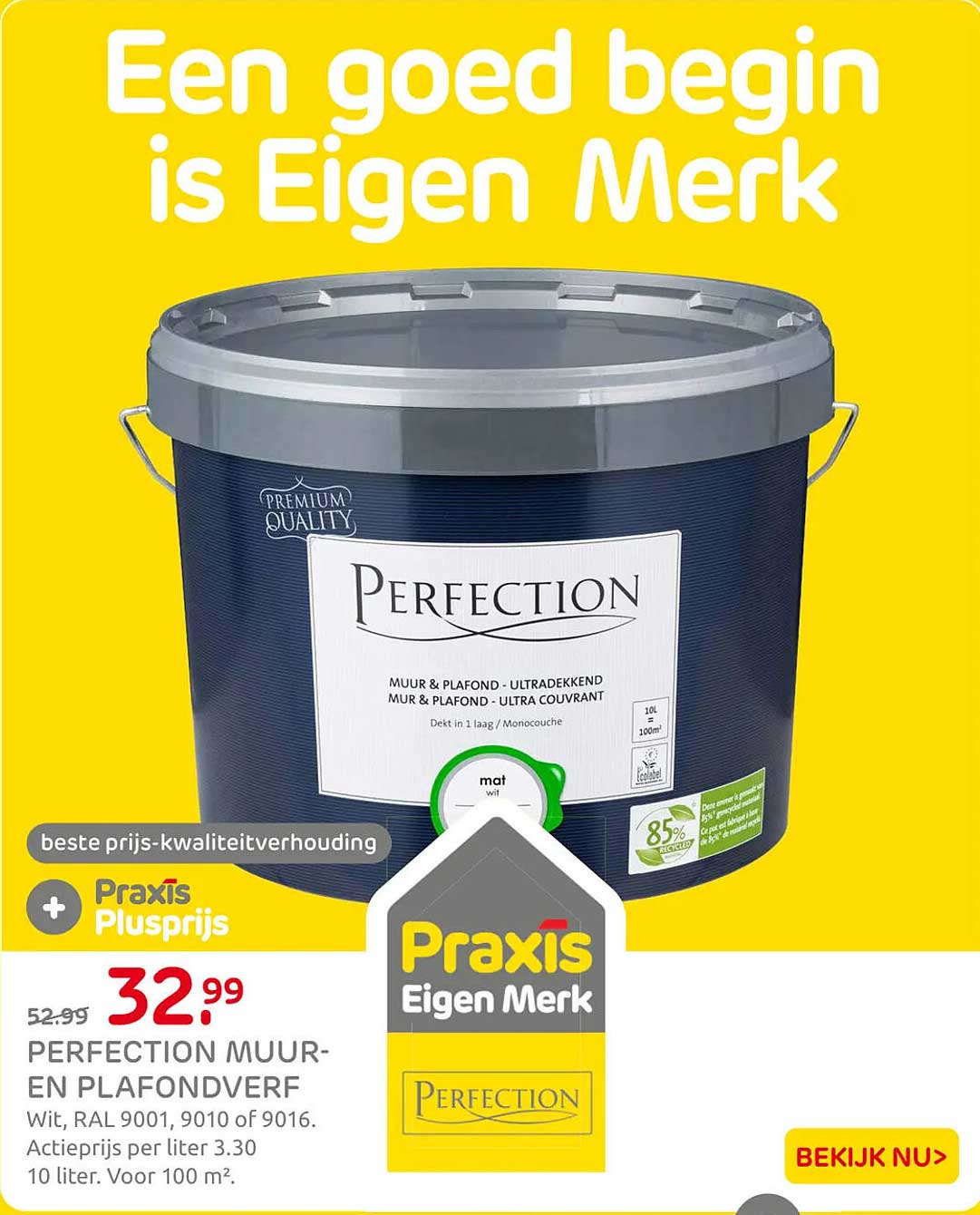 PERFECTION MUUR- EN PLAFONDVERF