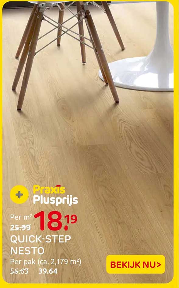 Praxis Plusprijs QUICK-STEP NESTO