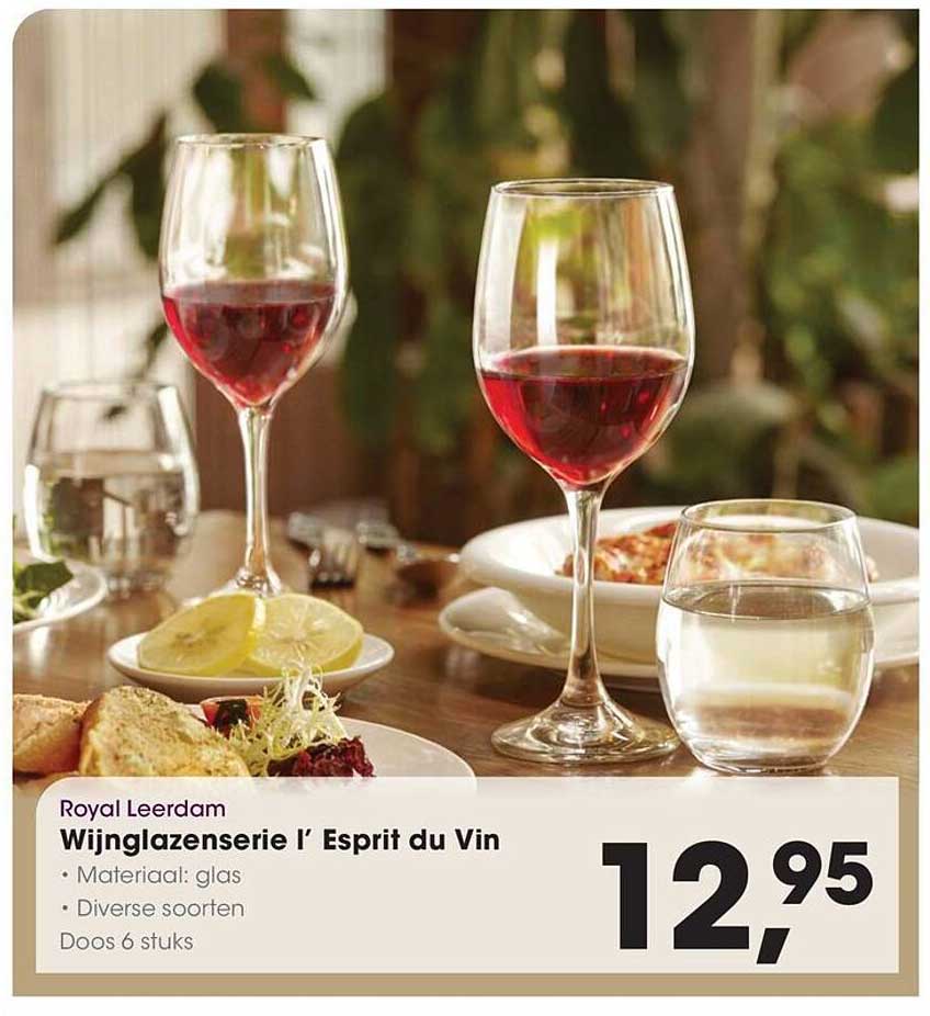 Royal Leerdam Wijnglazenserie l’ Esprit du Vin