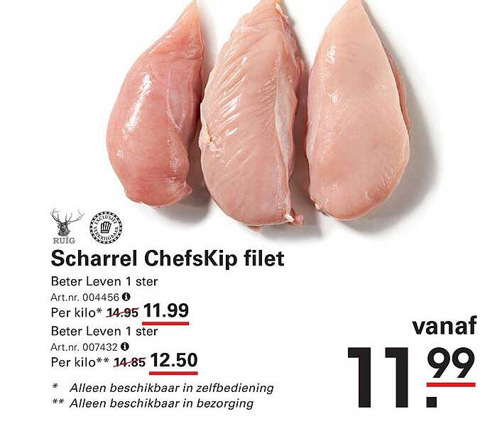 Scharrel ChefsKip filet