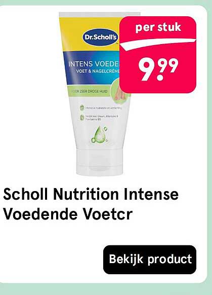 Scholl Nutrition Intense Voedende Voetcr