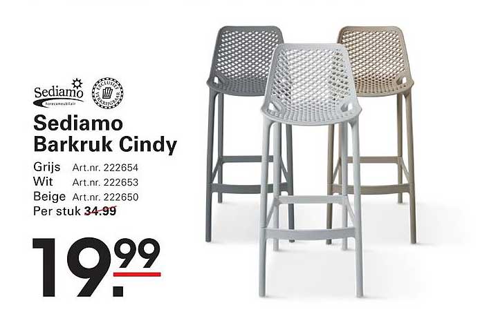 Sediamo Barkruk Cindy