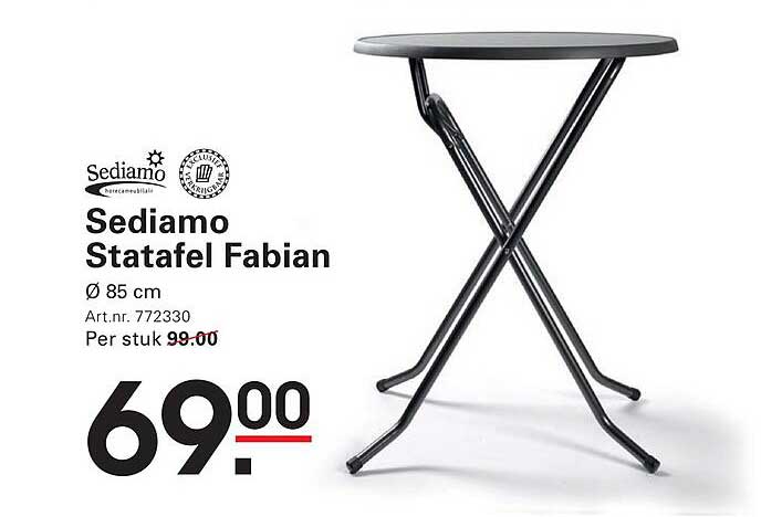 Sediamo Statafel Fabian