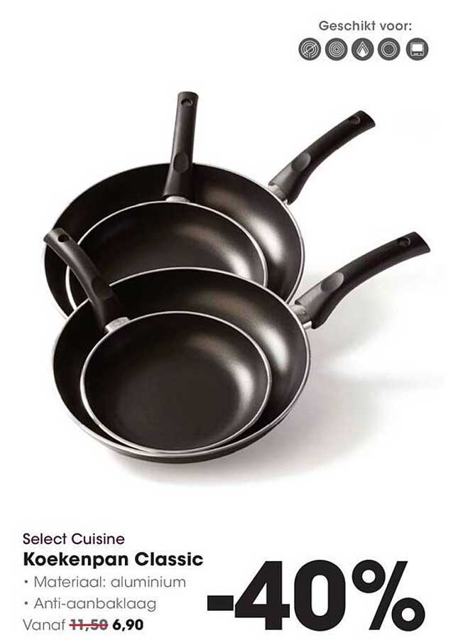 Select Cuisine Koekenpan Classic -40%