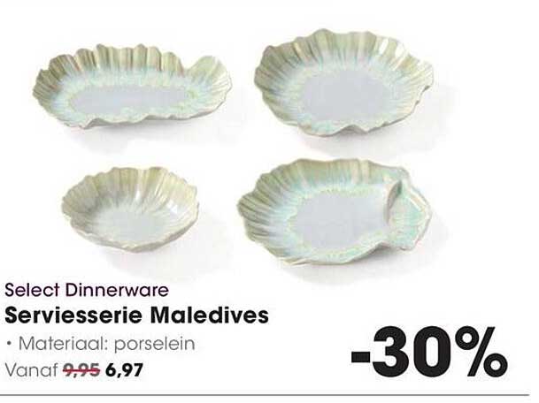 Serviesserie Maledives