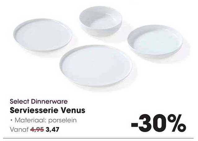 Serviesserie Venus