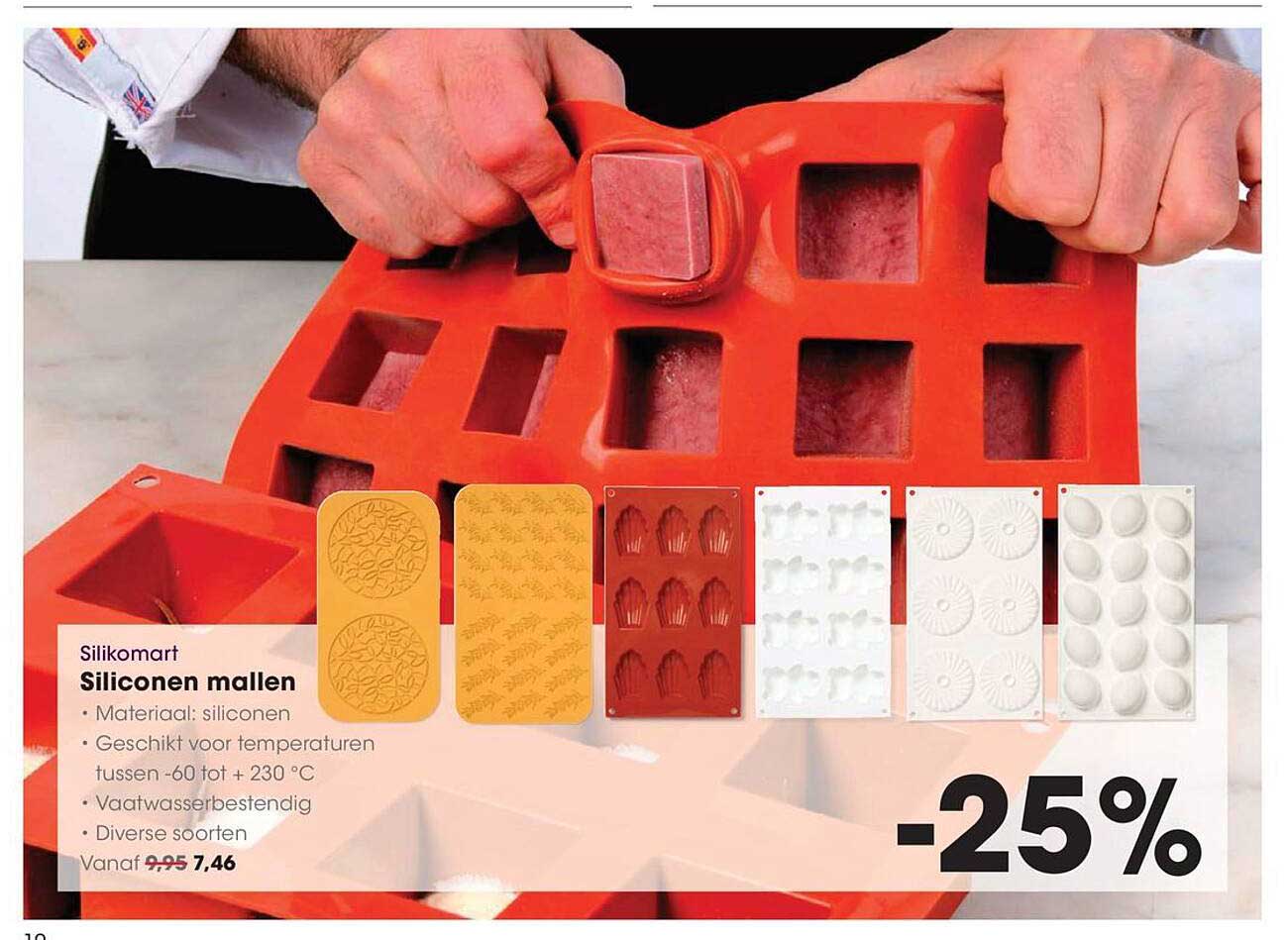 Silikomart Siliconen mallen -25%