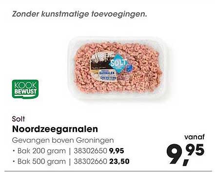 Solt Noordzeegarnalen