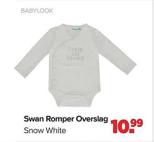 Swan Romper Overslag Snow White