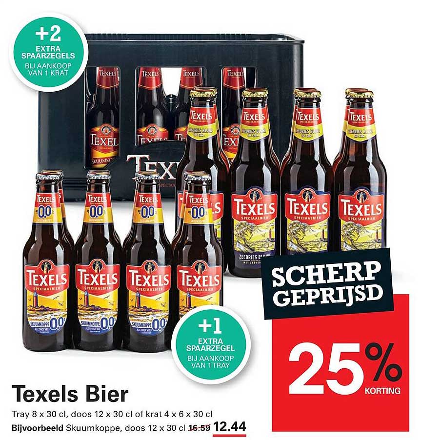Texels Bier 25% korting