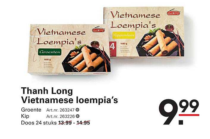 Thanh Long Vietnamese loempia's