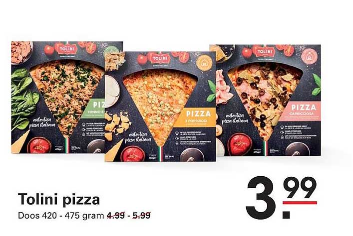 Tolini pizza