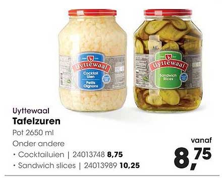 Uyttewaal Tafelzuren