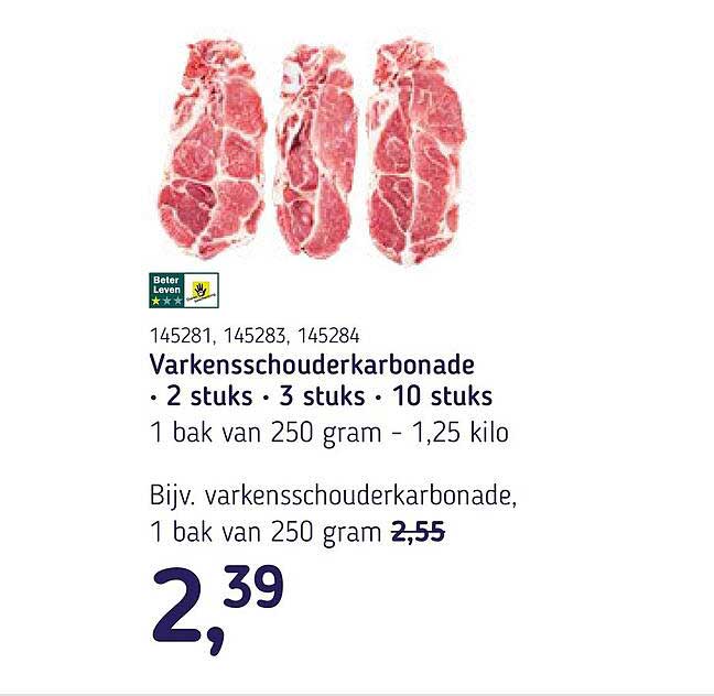 Varkensschouderkarbonade