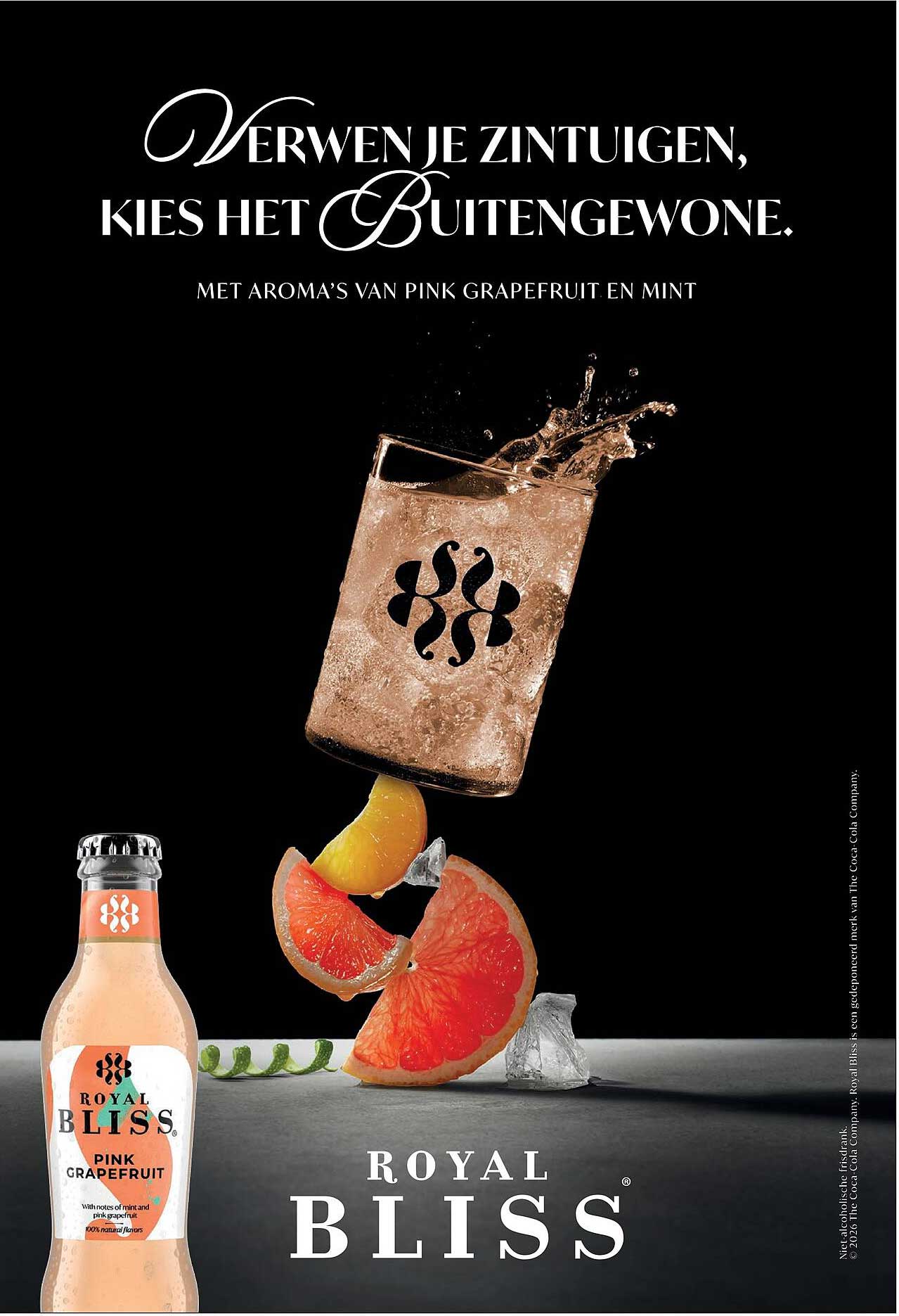Verwen je zintuigen, kies het Buitengewone. met aroma’s van pink grapefruit en mint