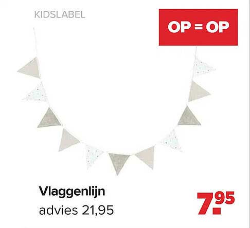 Vlaggenlijn OP=OP