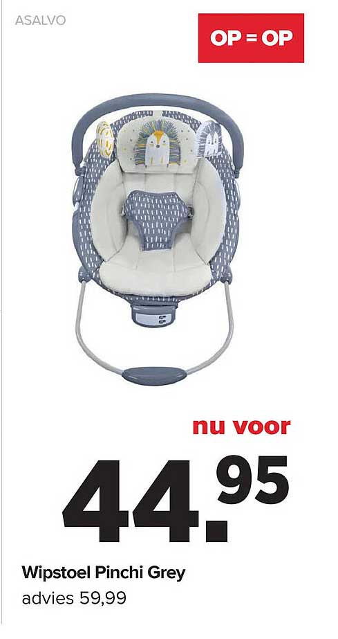 Wipstoel Pinchi Grey OP = OP