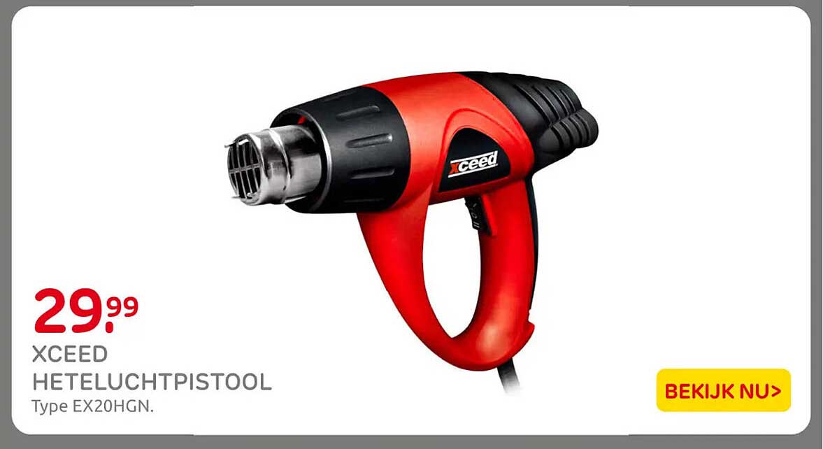 XCEED HETELUCHTPISTOOL Type EX20HGN.