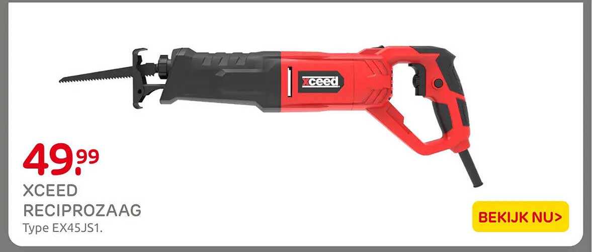 XCEED RECIPROZAAG Type EX45JS1.