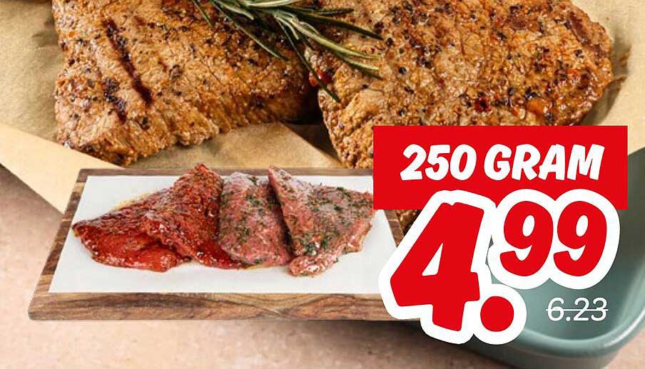 250 GRAM voor 4.99