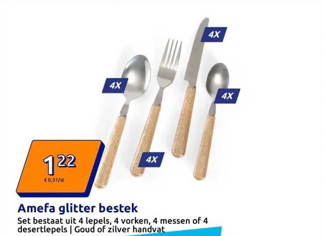 Amefa glitter bestek