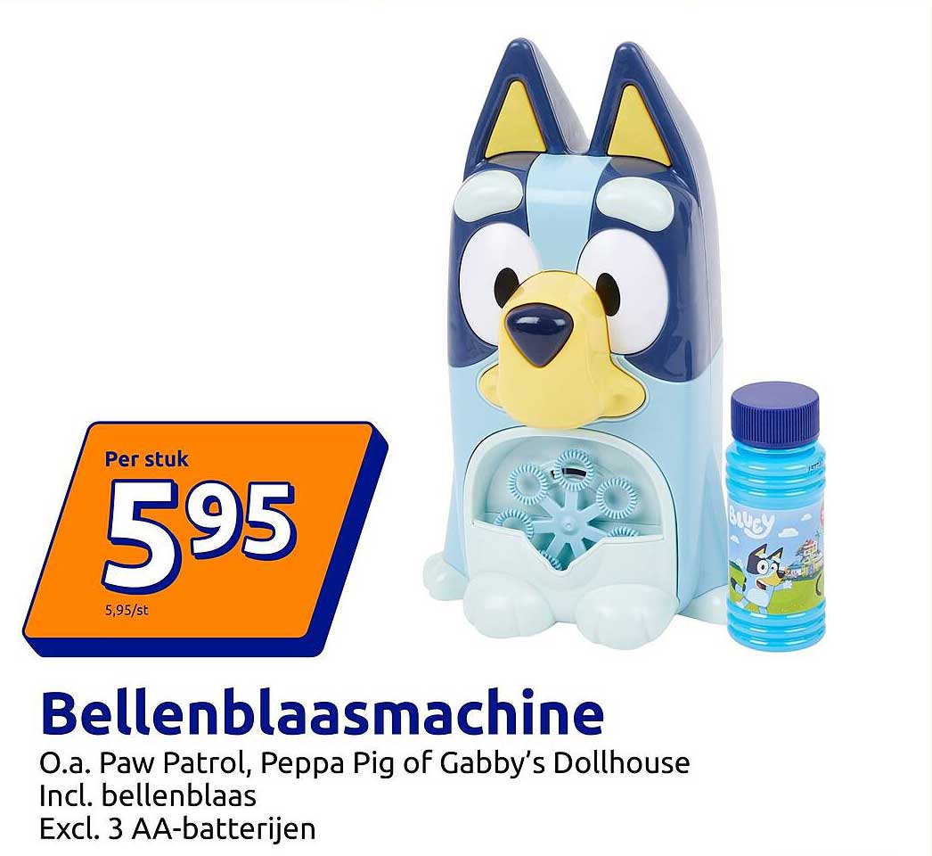 Bellenblaasmachine