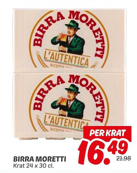 BIRRA MORETTI
