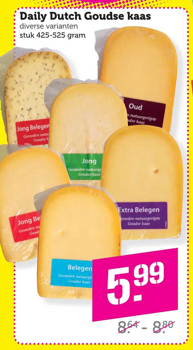 Daily Dutch Goudse kaas
