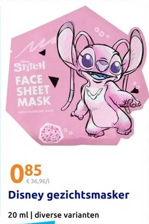 Disney gezichtsmaske