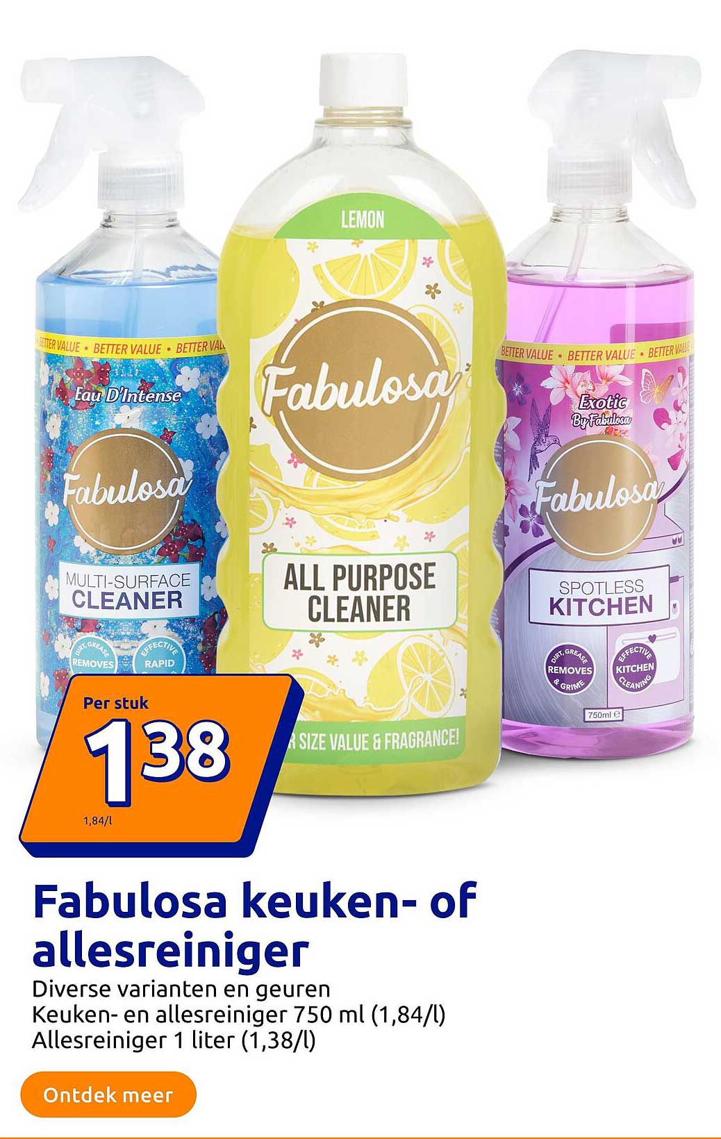 Fabulosa keuken- of all-purpose cleaner