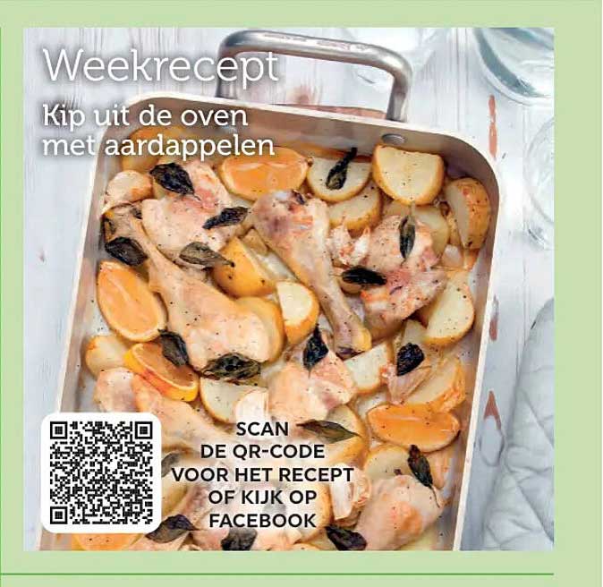 Kip uit de oven met aardappelen