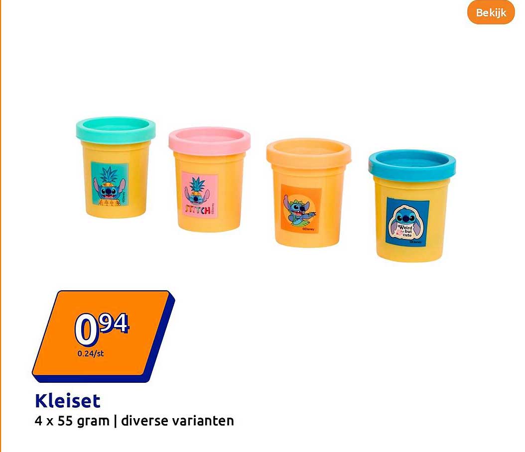 Kleiset 4 x 55 gram | diverse varianten