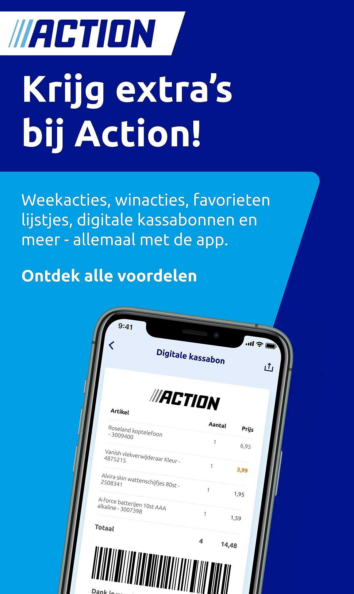 Krijg extra’s bij Action!