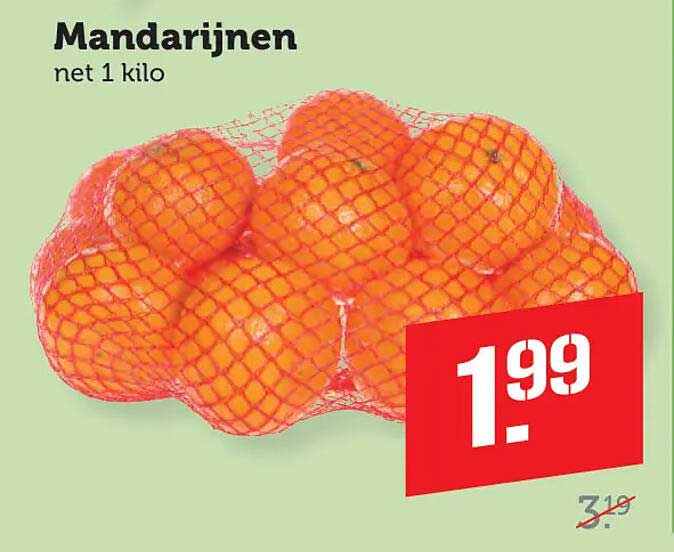 Mandarijnen net 1 kilo