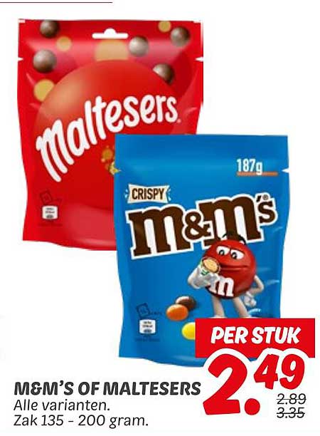 M&M’S OF MALTESERS