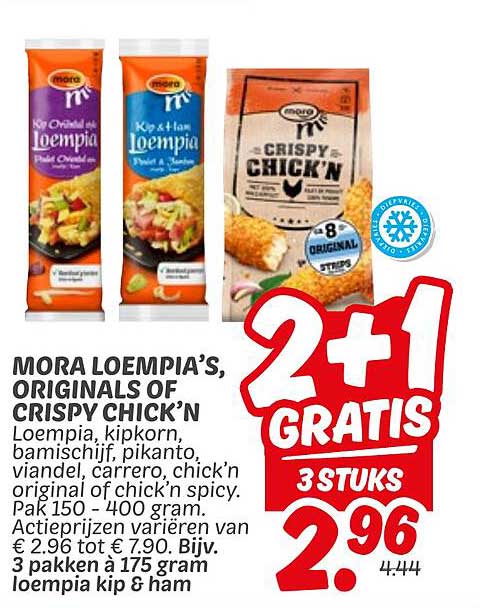 MORA LOEMPIA'S, ORIGINALS OF CRISPY CHICK'N