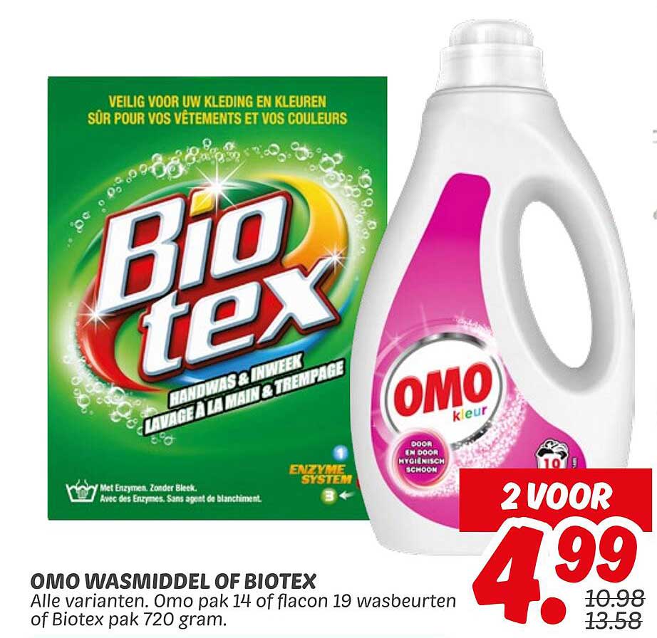 OMO WASMIDDEL OF BIOTEX