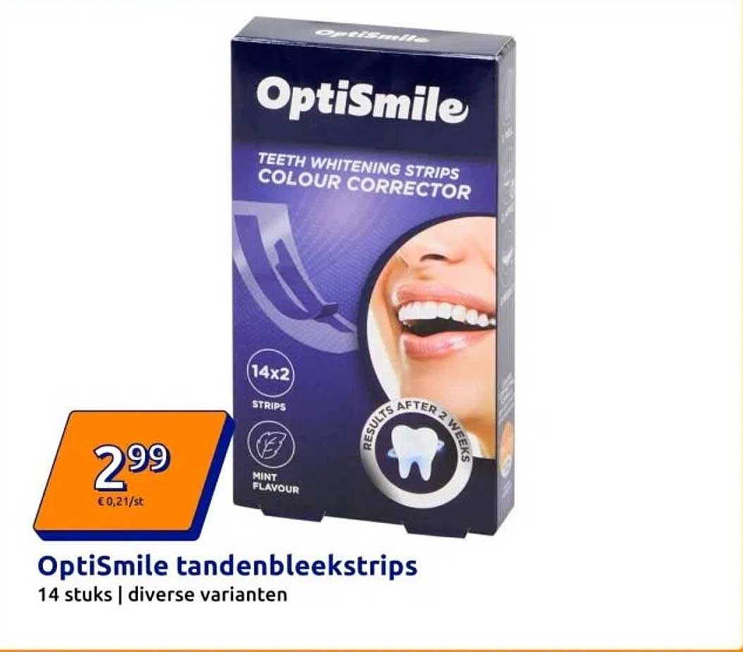 OptiSmile tandenbleekstrips