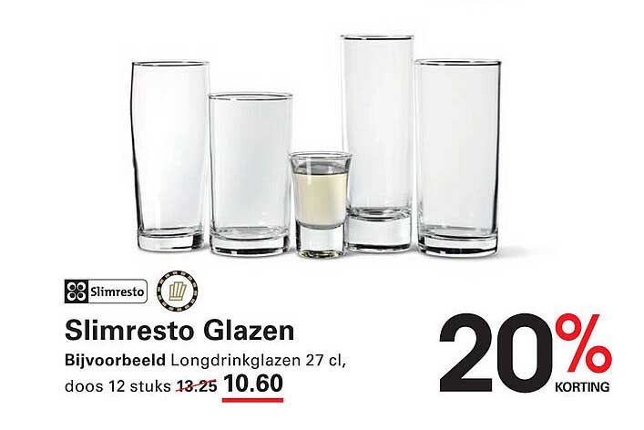 Slimresto Glazen