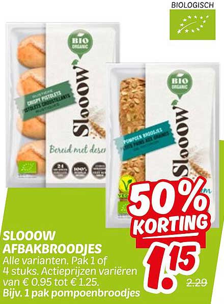 SLOOOW AFBakbroodjes