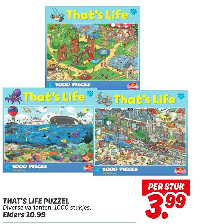 THAT’S LIFE PUZZEL