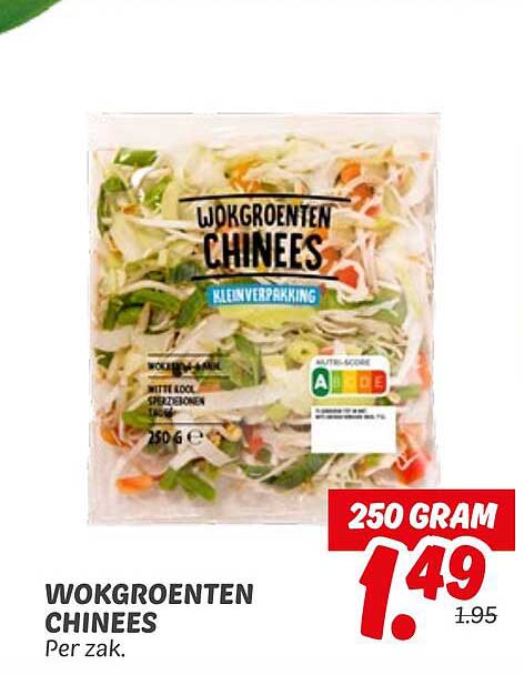 Wokgroenten Chinees
