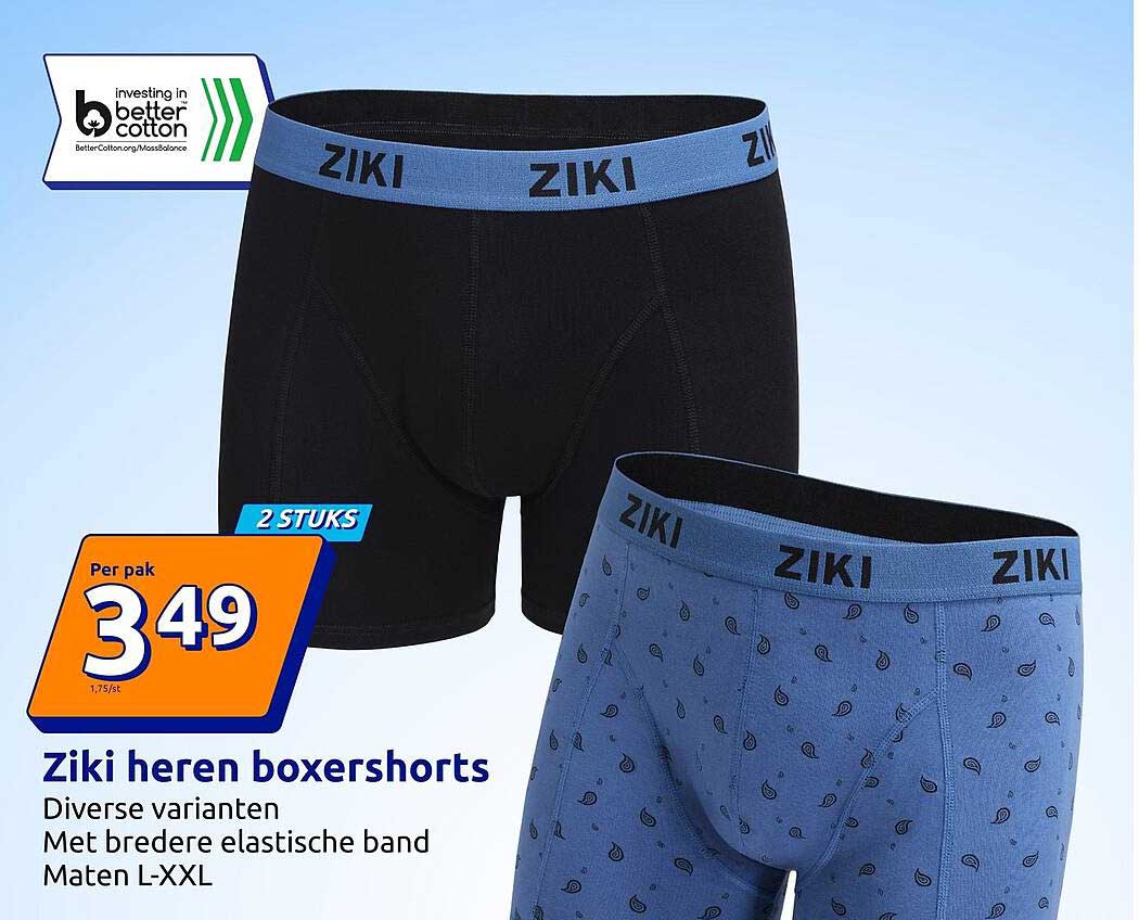 Ziki heren boxershorts