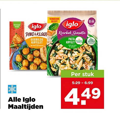 Alle Iglo Maaltijden