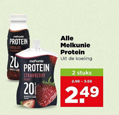 Alle Melkunie Protein Uit de koeling 2 stuks